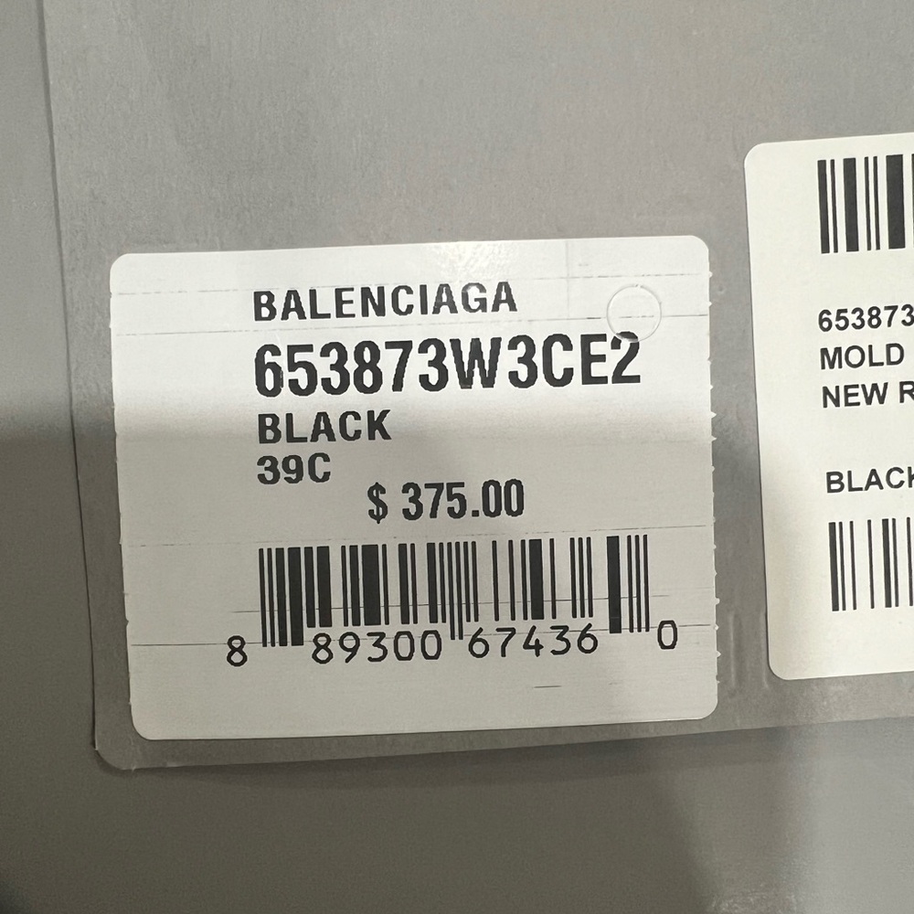 Balenciaga Black Women's Sandals - Picture 4 of 10